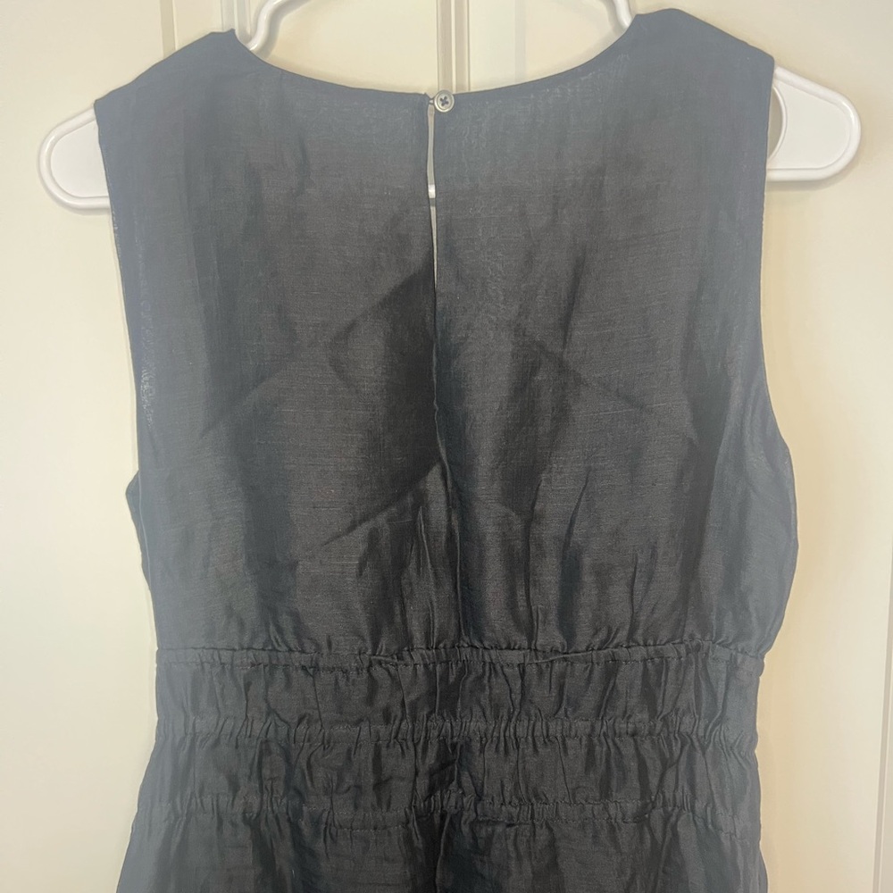 NWT J.Crew Elegant Black Maxi Dress - Picture 6 of 9